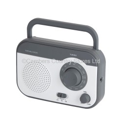 Akai AM/FM Portable Radio With Rechargeable Battery